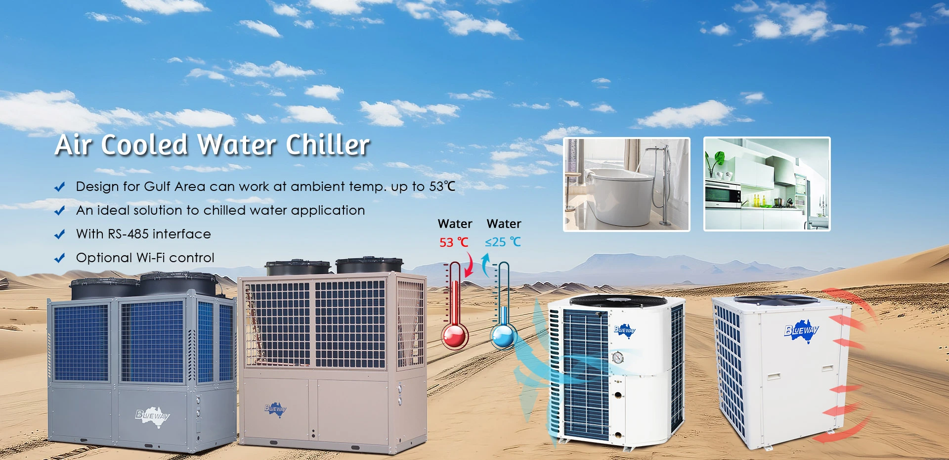 Air Source Water Chiller Verskaffer