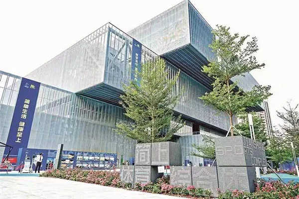 Blueway Sport- en Kultuursentrum-swembadprojek: Shenzhen Longhua-distrik Jianshang-sportkompleks